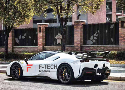 Carbon Fiber Rear Wing Spoiler for Ferrari SF90 Stradale 2019 - 2024