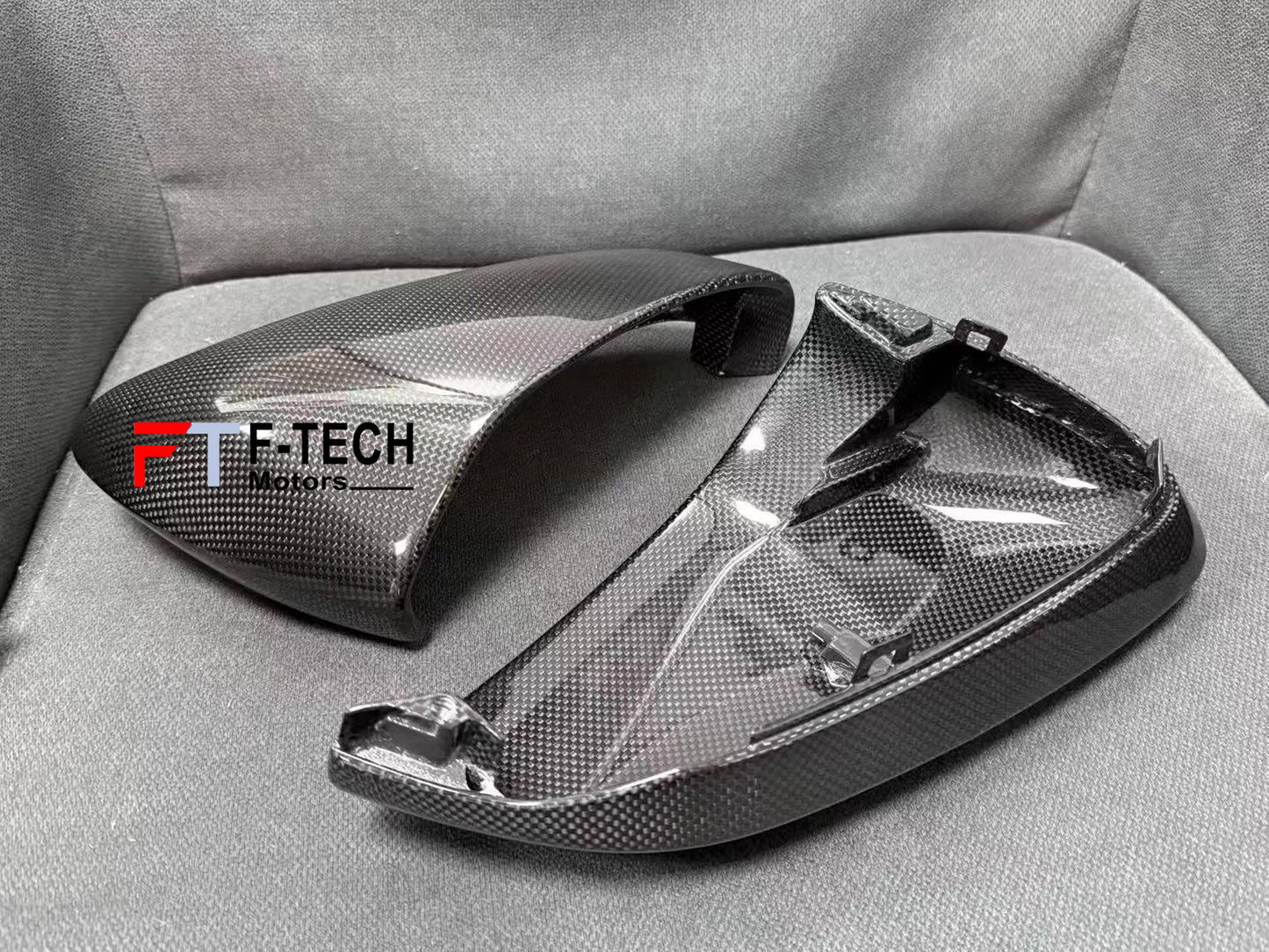 Dry Carbon Mirror Covers Housing For Ferrari Purosangue FUV 2023+
