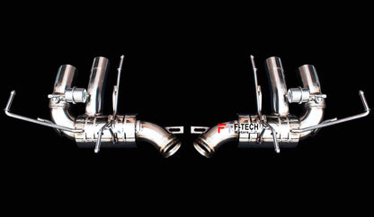 F Tech Motors Catback Exhaust System for Ferrari F12 Berlinetta 2012 - 2017