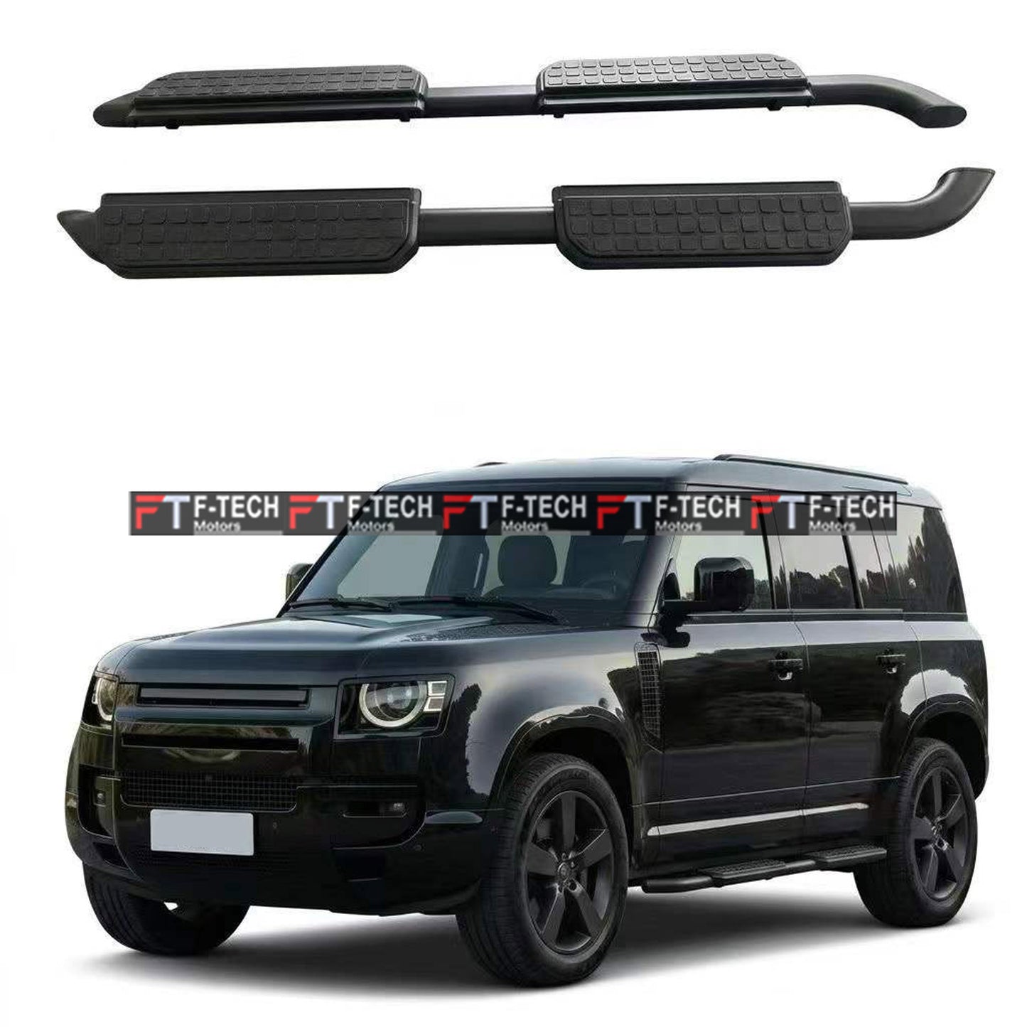 Land Rover Defender 110 L663 Fixed Side Step Boards (2020+)