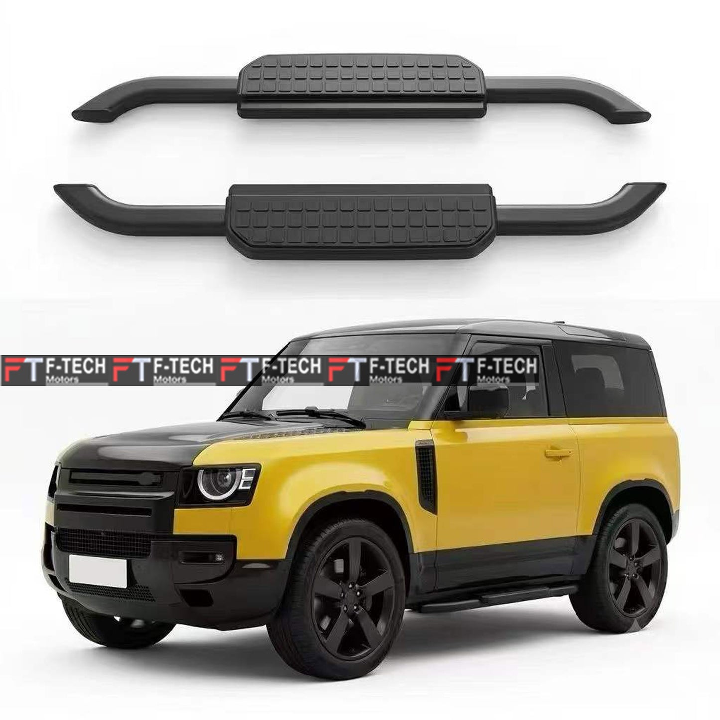 Land Rover Defender 90 L663 Fixed Side Step Boards (2020+)