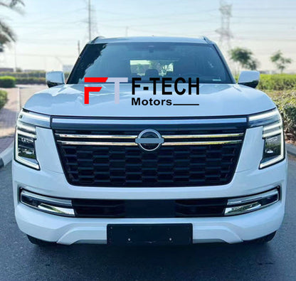 For Nissan Patrol 2025 Y63 XE SE Low To High Version Body Kit Front Bumper