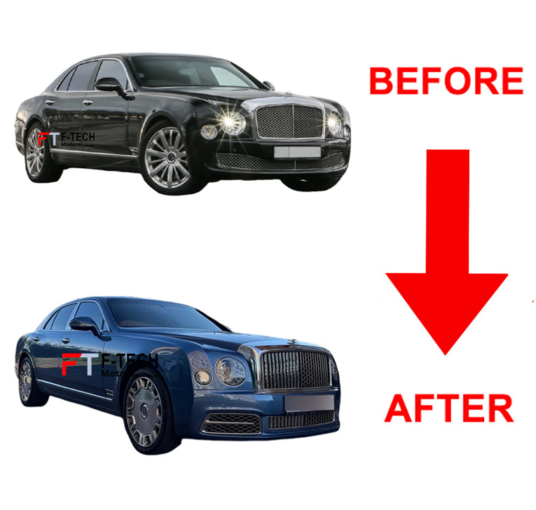 For Bentley Mulsanne 2010 - 2016 Conversion Upgrade Body Kit 2020 Style