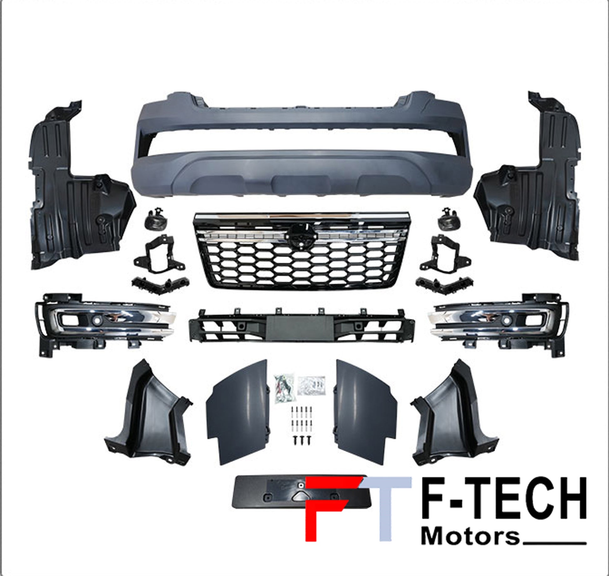  For Nissan Patrol 2025 Y63 XE SE Low To High Version Body Kit Front Bumper