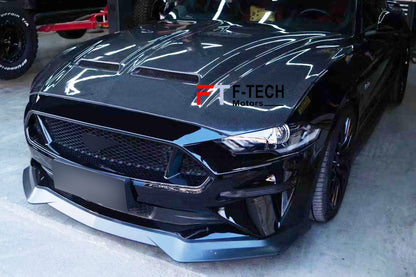 Carbon fiber hood bonnet for Ford Mustang 6 Gen S550 2018 - 2023