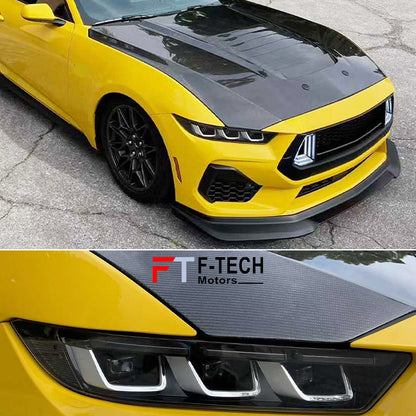 Carbon Fiber Hood Bonnet For Ford Mustang S650 2023+