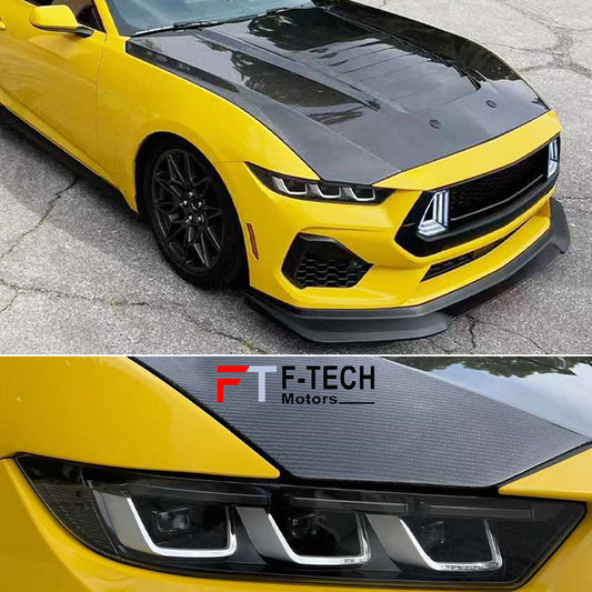 Carbon Fiber Hood Bonnet For Ford Mustang S650 2023+