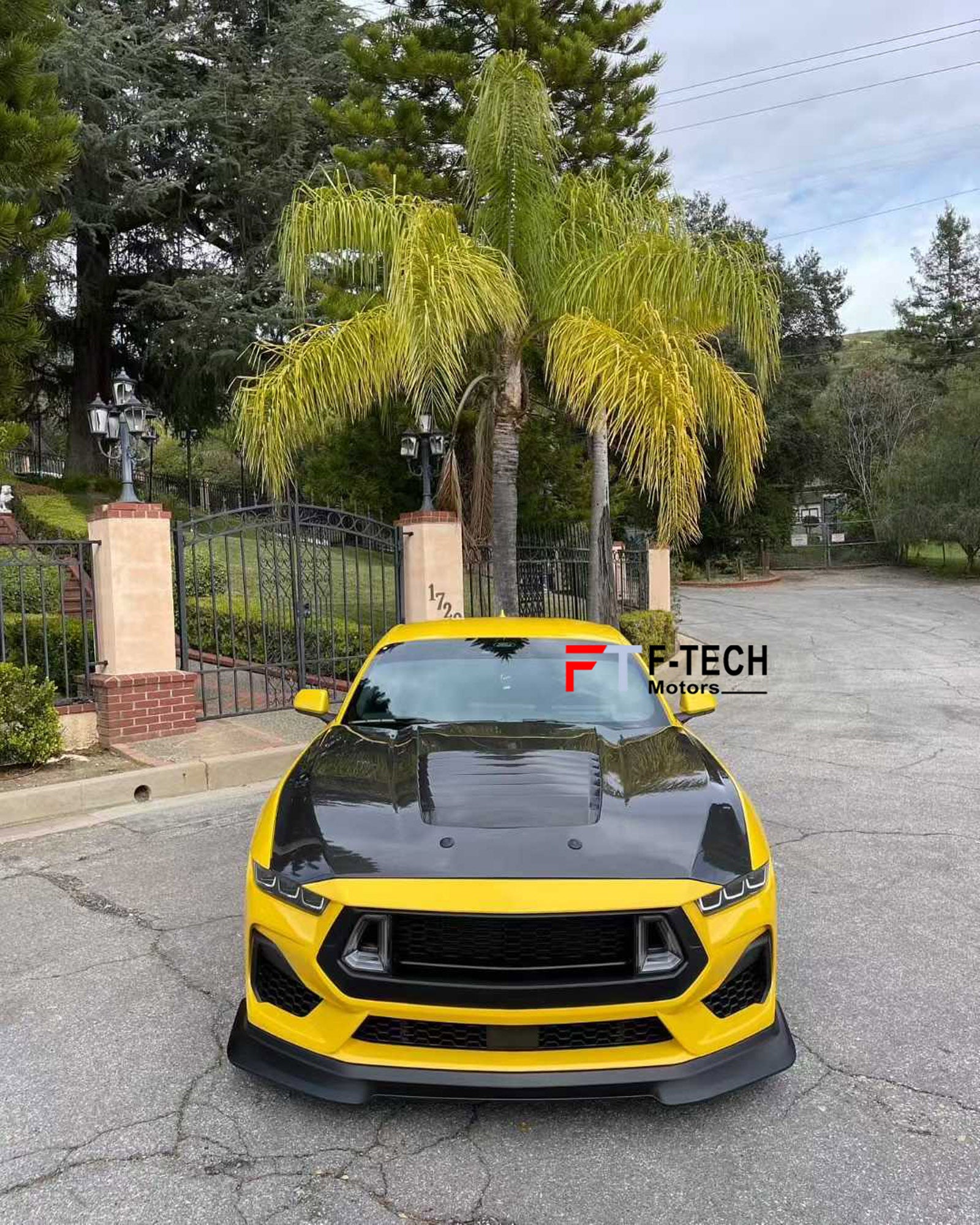 Carbon Fiber Hood Bonnet For Ford Mustang S650 2023+