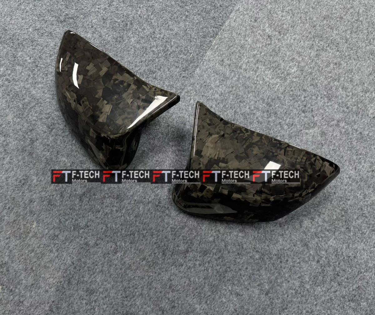 Forged Carbon Fiber Mirror Covers For Chevrolet Corvette C8 2020 - 2026