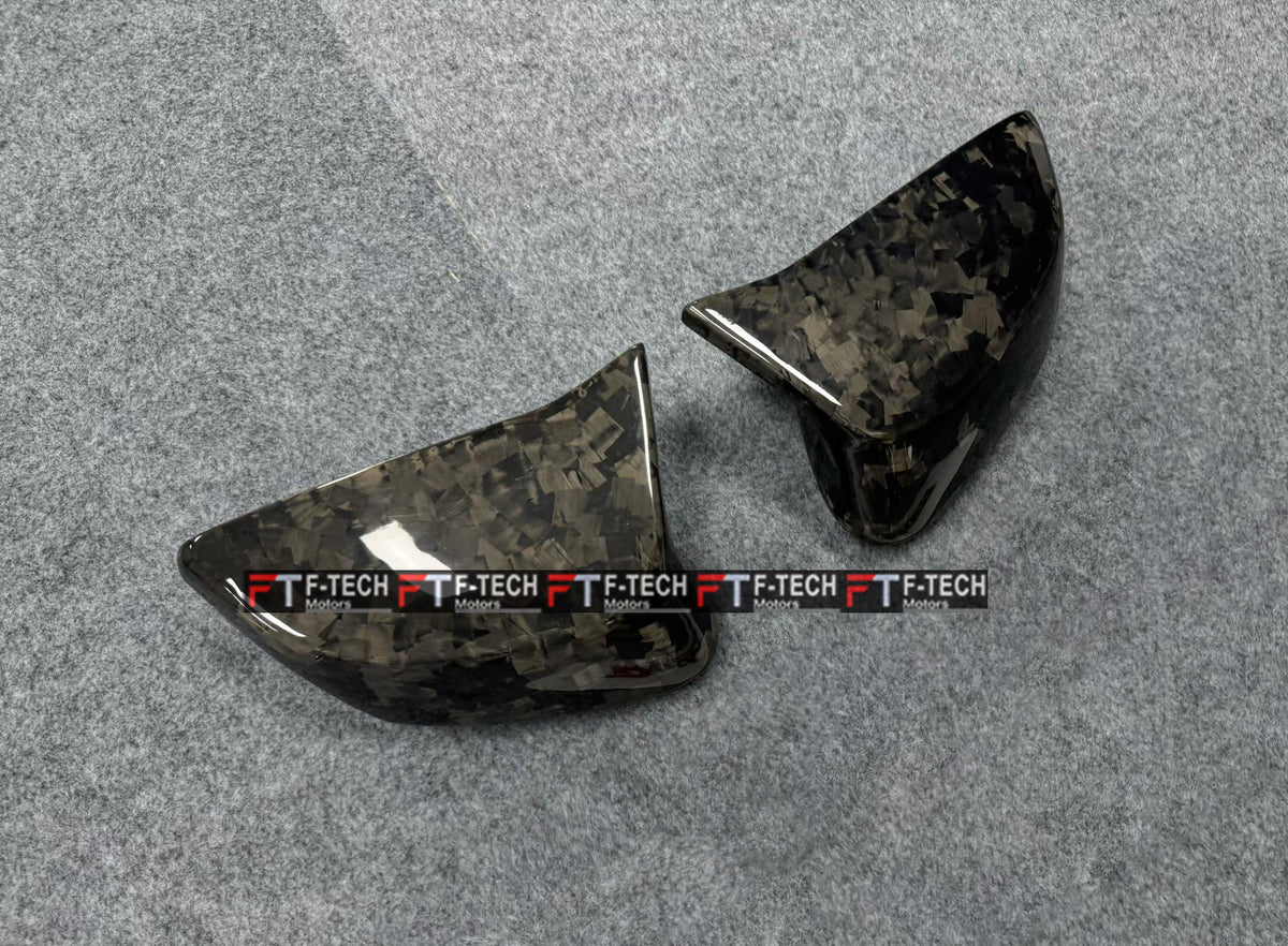 Forged Carbon Fiber Mirror Covers For Chevrolet Corvette C8 2020 - 2026