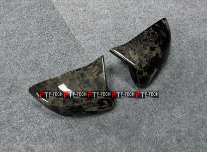 Forged Carbon Fiber Mirror Covers For Chevrolet Corvette C8 2020 - 2026