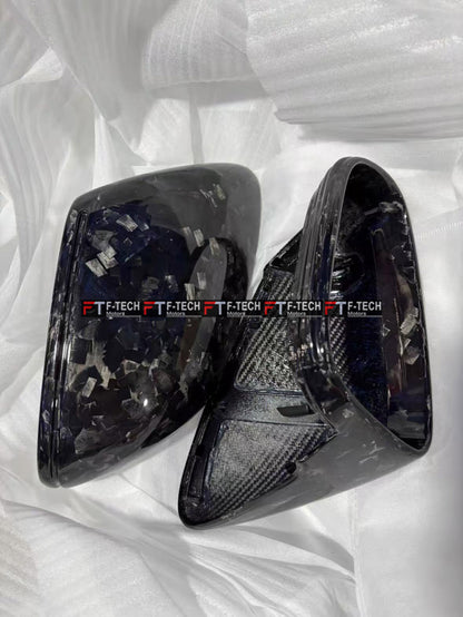 Forged Carbon Mirror Covers For Porsche 911 992 Carrera 4 S 4S Turbo S 2019+