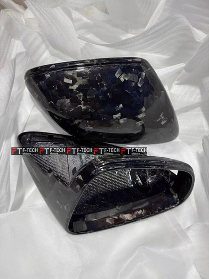 Forged Carbon Mirror Covers For Porsche 911 992 Carrera 4 S 4S Turbo S 2019+