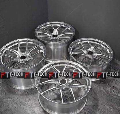 Lamborghini Huracan LP580 LP610 LP640 EVO Tecnica Spyder GT Forged Wheels Custom Rims 18-26 Inch