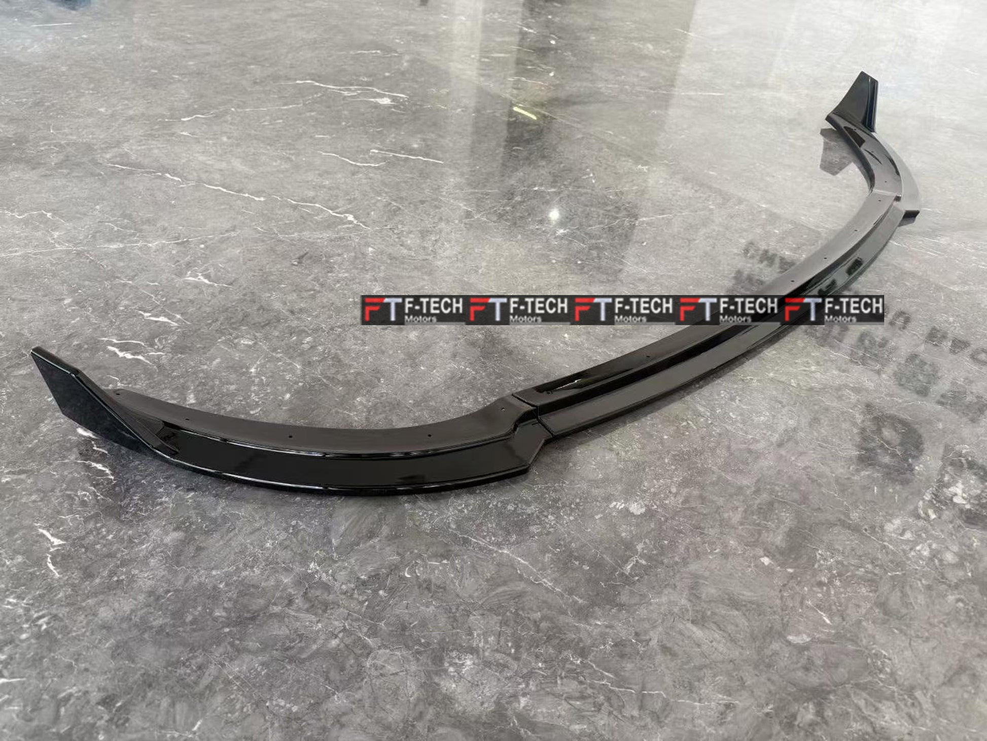 Gloss Black Front Lip Spoiler For Land Rover Range Rover Sport L461 2023+