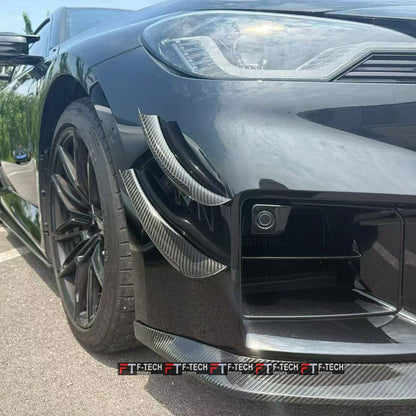 Carbon Fiber Front Bumper Fins For BMW M2 G87 2023+ Vorsteiner