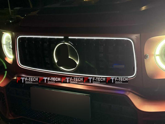 Illuminated LED Front Grille For Mercedes Benz G Class W465 W464 G63 G500 2019+