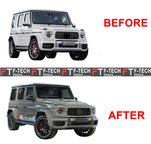 Front Bumper Kit 2025 W465 G63 AMG Look For Mercedes Benz G Class W463A W464 2019 - 2023