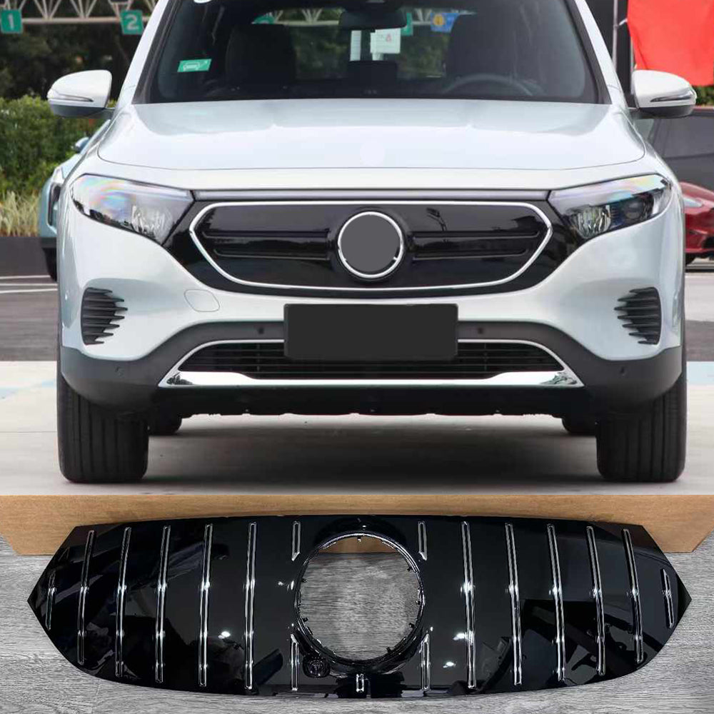 Front grille GT style for Mercedes Benz EQB X243 2022+ Low configuration