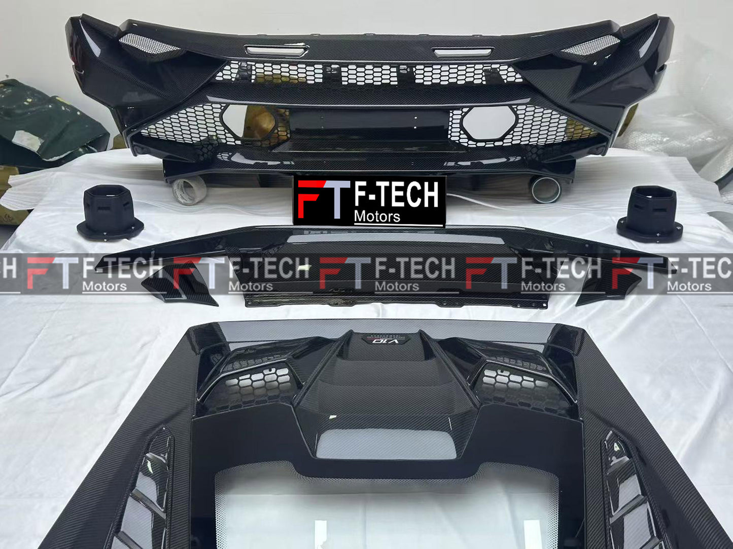 Dry Carbon Tecnica Body Kit For Lamborghini Huracan LP610 LP580 EVO 2015+
