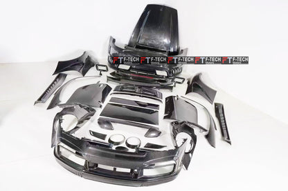 Dry Carbon Fiber Body Kit for Porsche 911 992.1 Turbo S (2019–2024) Stinger GTR