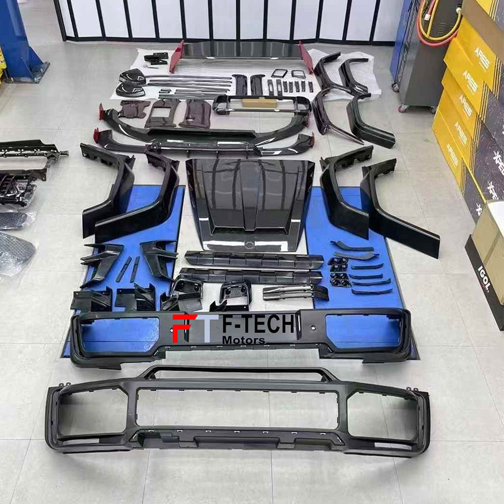 Dry Carbon Fiber Rocket G900 Wide Body Kit For Mercedes Benz G Class W463A W464 2019 - 2023