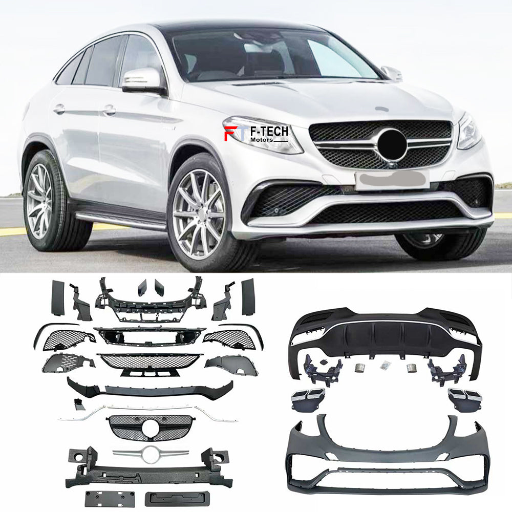 AMG GLE 63 Style Body Kit For Mercedes Benz GLE Coupe C292 2015 - 2019