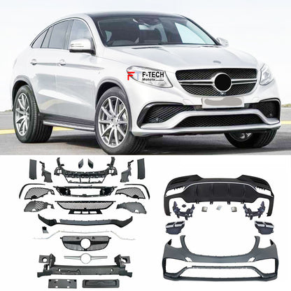 AMG GLE 63 Style Body Kit For Mercedes Benz GLE Coupe C292 2015 - 2019