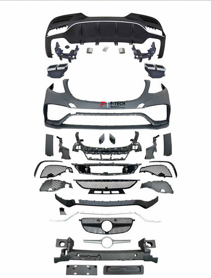 AMG GLE 63 Style Body Kit For Mercedes Benz GLE Coupe C292 2015 - 2019