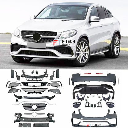 AMG GLE 63 Look Body Kit For Mercedes Benz GLE Coupe C292 2015 - 2019