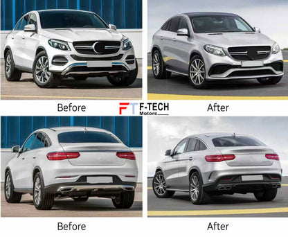 AMG GLE 63 Look Body Kit For Mercedes Benz GLE Coupe C292 2015 - 2019