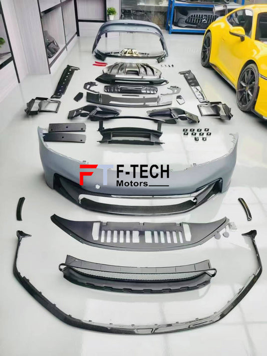 GT3 Look Upgrade Body Kit For Porsche 911 992 Carrera 4 S 2019 - 2024