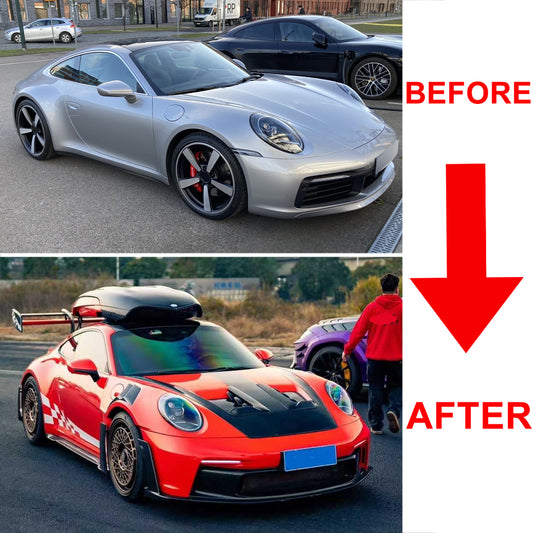 Porsche 911 992 GT3 RS Body Kit For Carrera S 4S 2019 - 2024