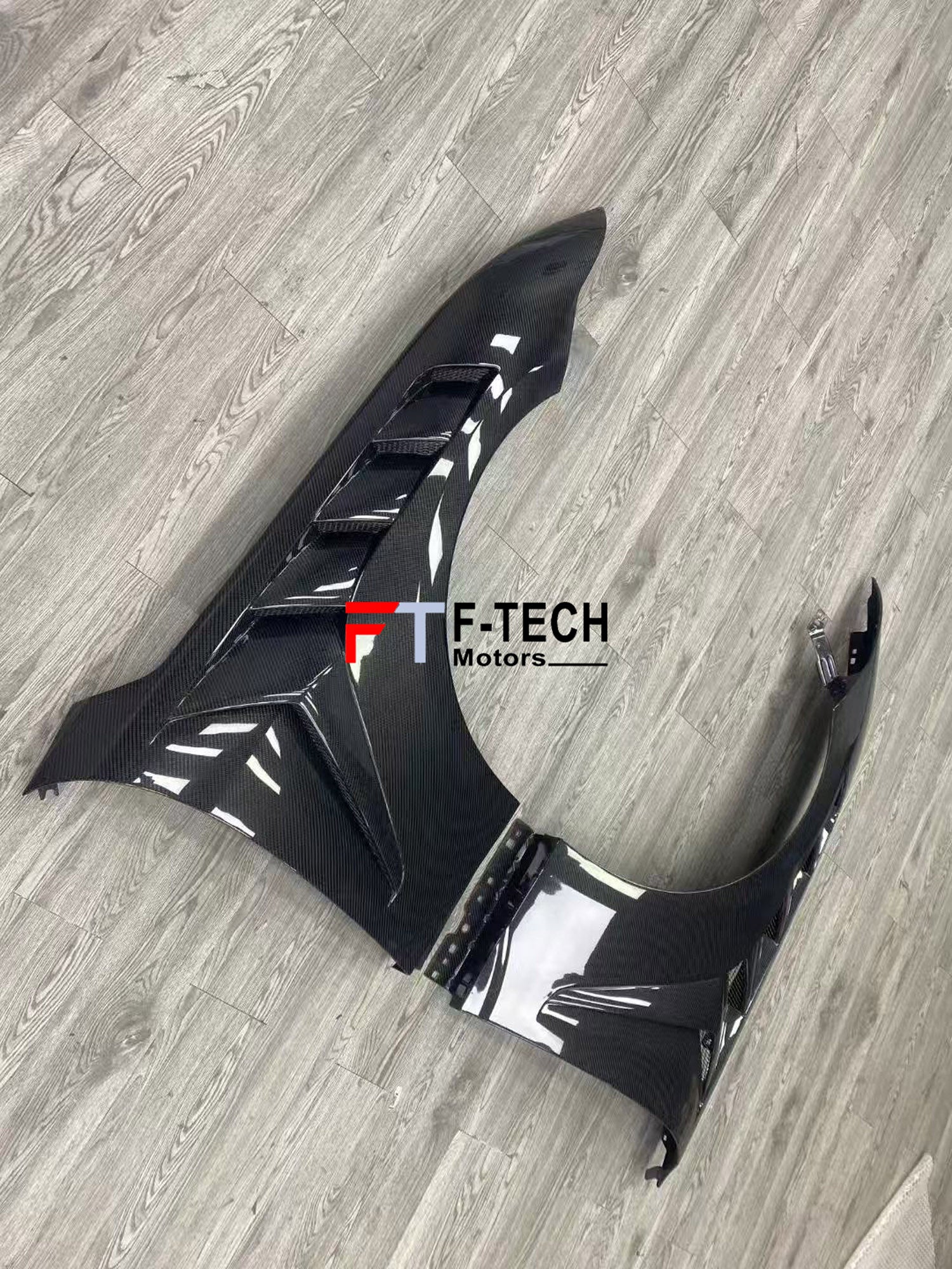 Dry Carbon Fiber Front Fenders For Ford Mustang S650 2024+ GTD