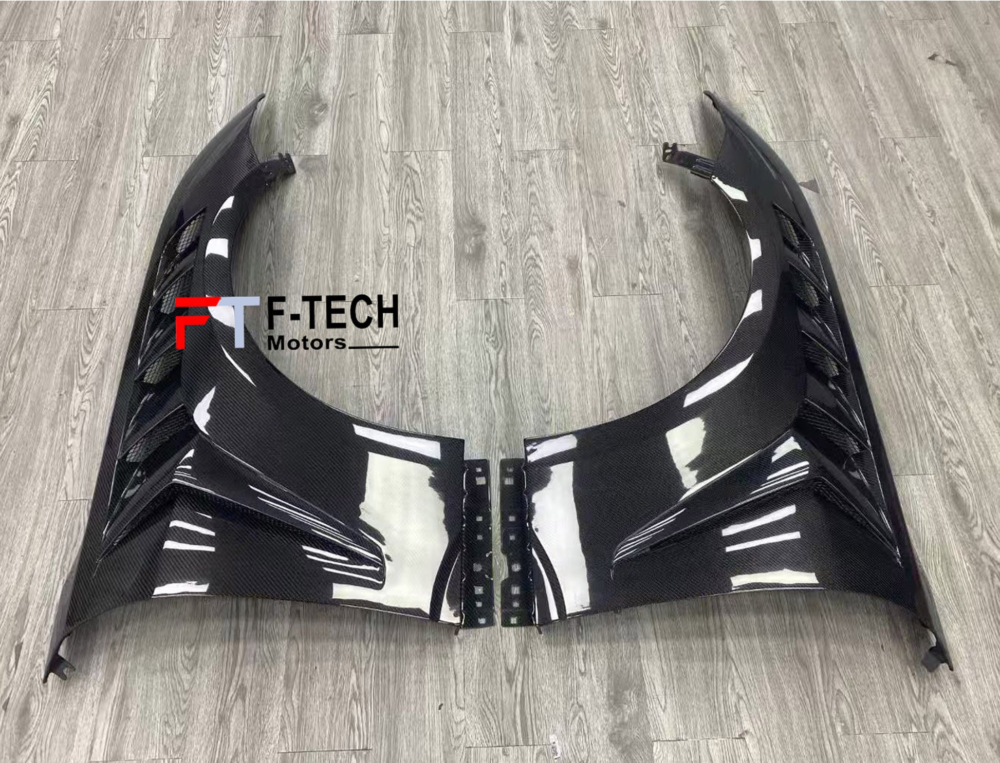 Dry Carbon Fiber Front Fenders For Ford Mustang S650 2024+ GTD