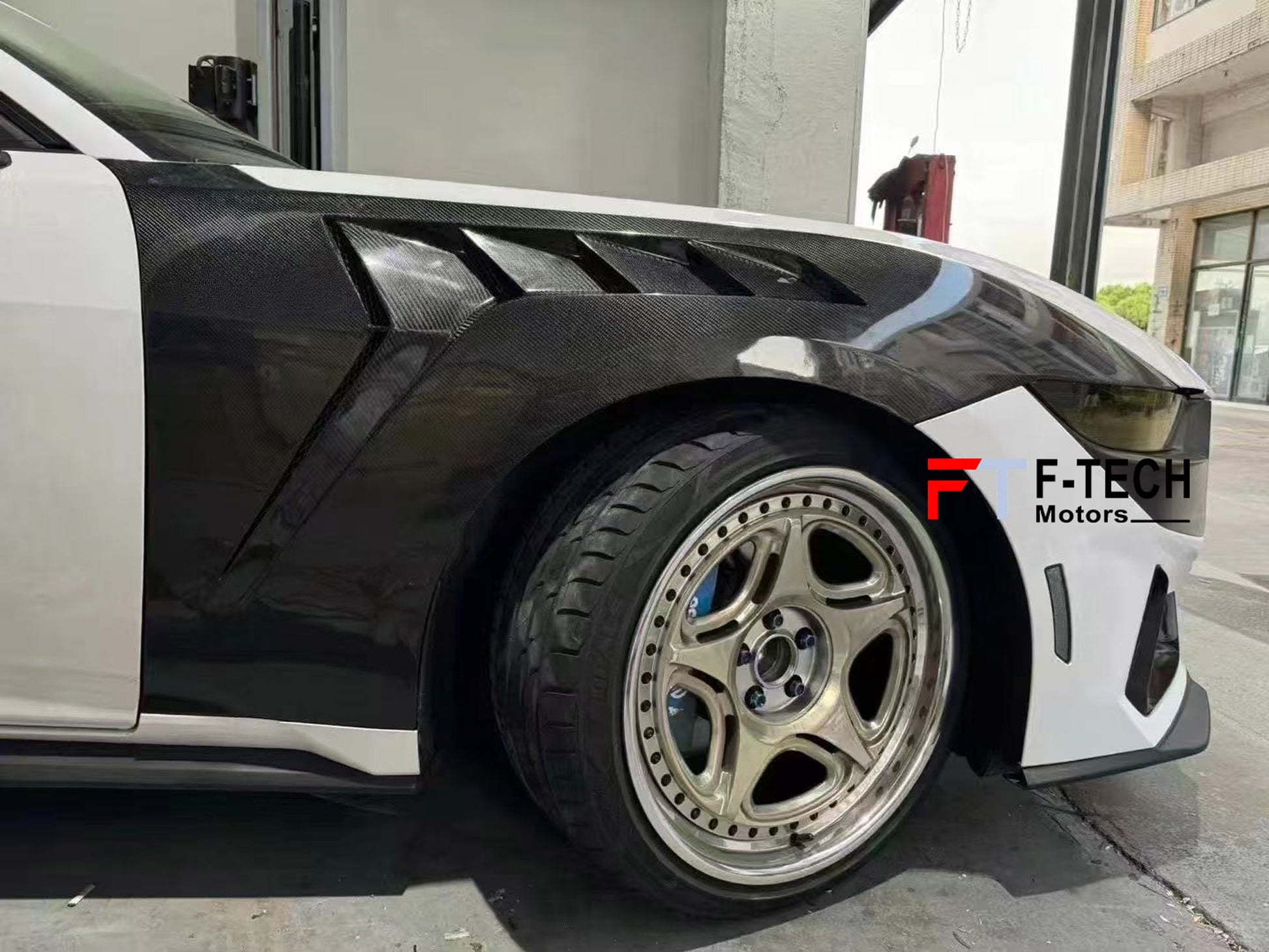 Dry Carbon Fiber Front Fenders For Ford Mustang S650 2024+ GTD