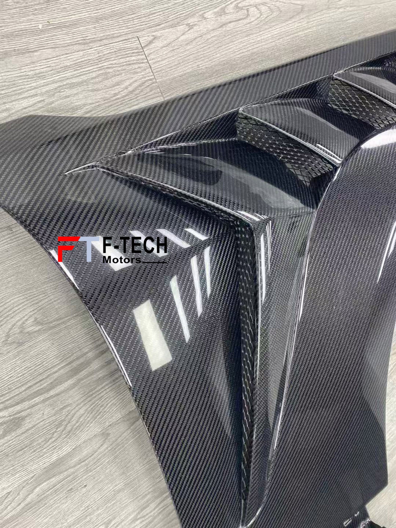Dry Carbon Fiber Front Fenders For Ford Mustang S650 2024+ GTD