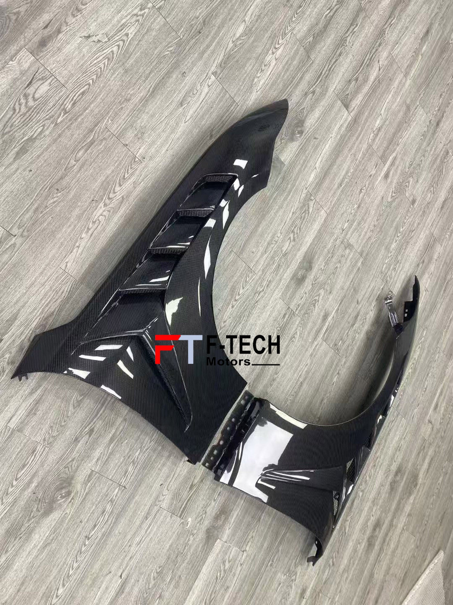 Dry Carbon Fiber Front Fenders For Ford Mustang S650 2024+ GTD