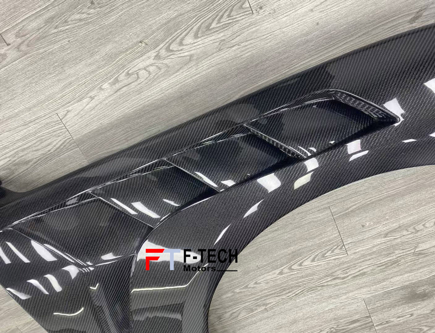 Dry Carbon Fiber Front Fenders For Ford Mustang S650 2024+ GTD