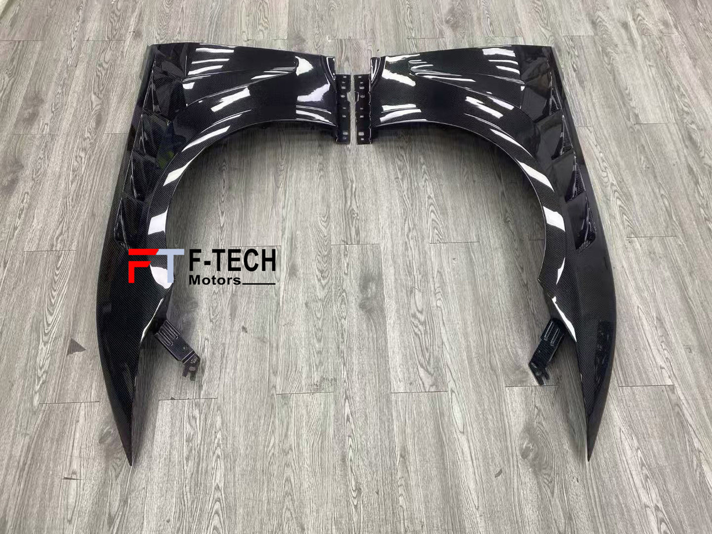 Dry Carbon Fiber Front Fenders For Ford Mustang S650 2024+ GTD