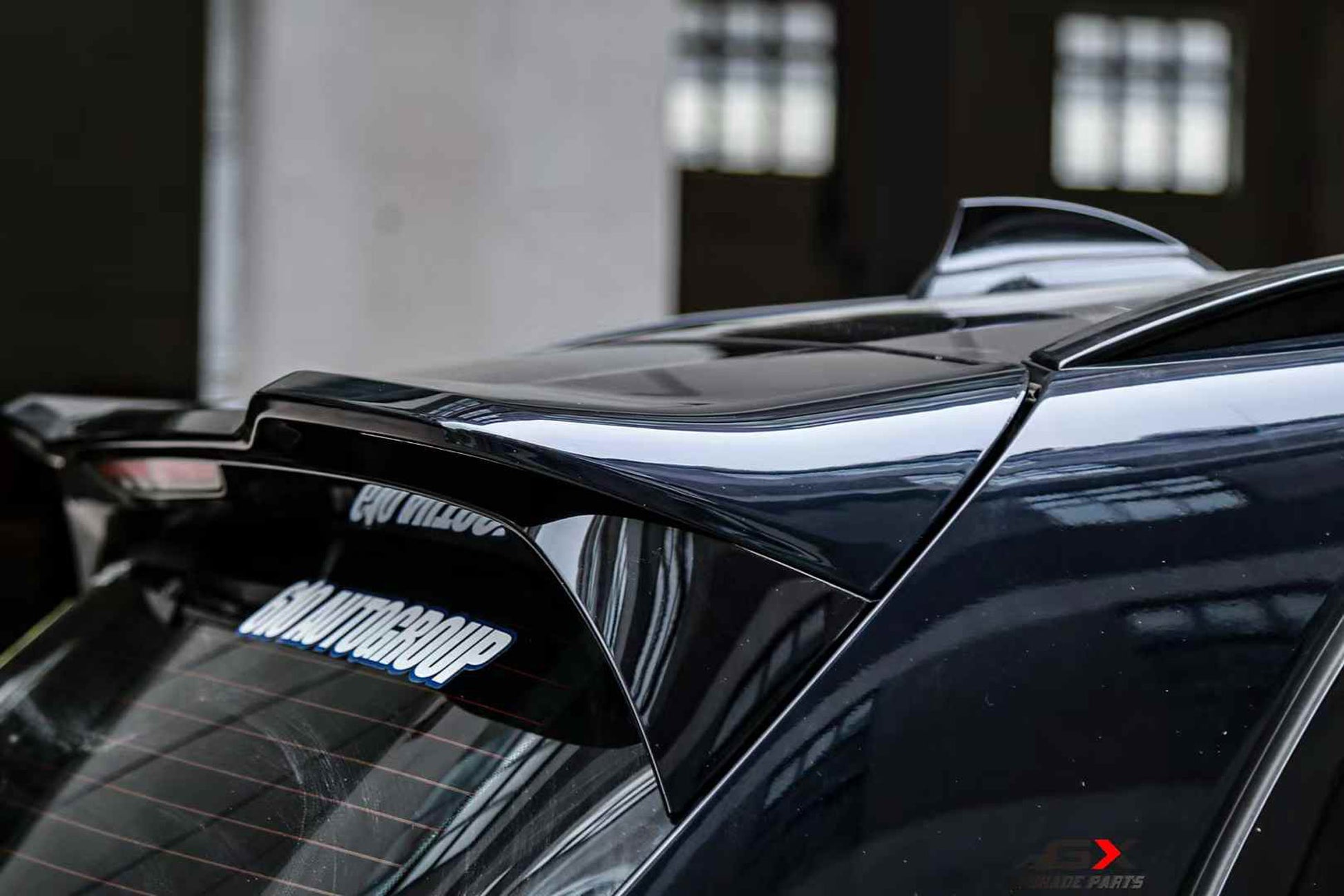 Gloss black rear roof spoiler for BMW X3 G01 2017-2022