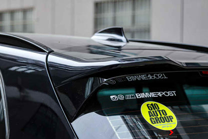 Gloss black rear roof spoiler for BMW X3 G01 2017-2022