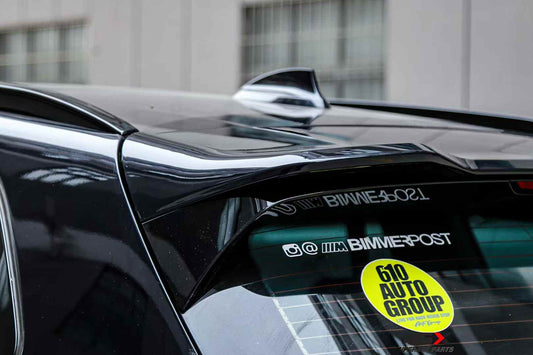 Gloss black rear roof spoiler for BMW X3 G01 2017-2022