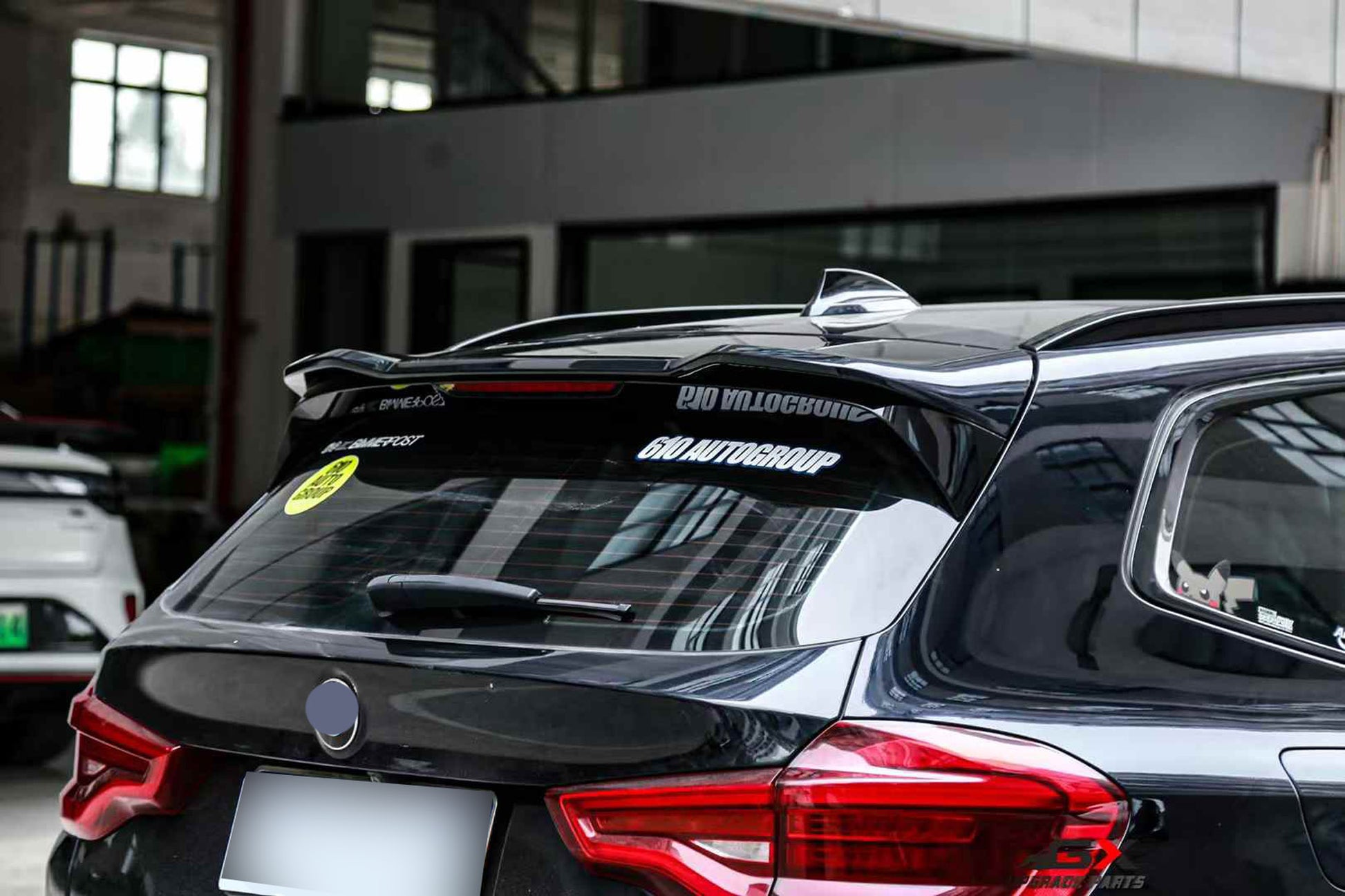 Gloss black rear roof spoiler for BMW X3 G01 2017-2022