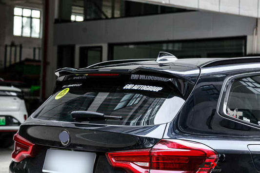 Gloss black rear roof spoiler for BMW X3 G01 2017-2022