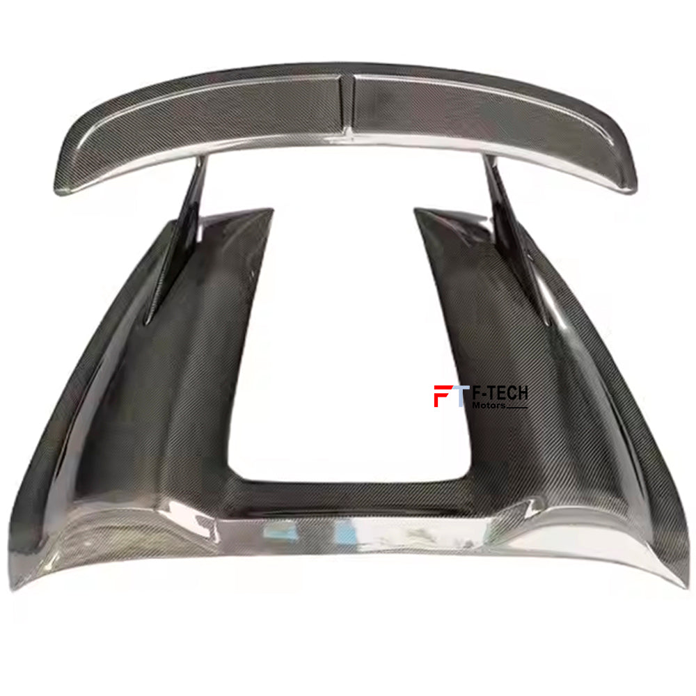 Dry Carbon Fiber Hump Style Trunk Deck Lid Spoiler for Porsche 718 Boxster 981 2013 - 2016