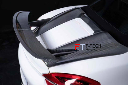 Dry Carbon Fiber Hump Style Trunk Deck Lid Spoiler for Porsche 718 Boxster 981 2013 - 2016