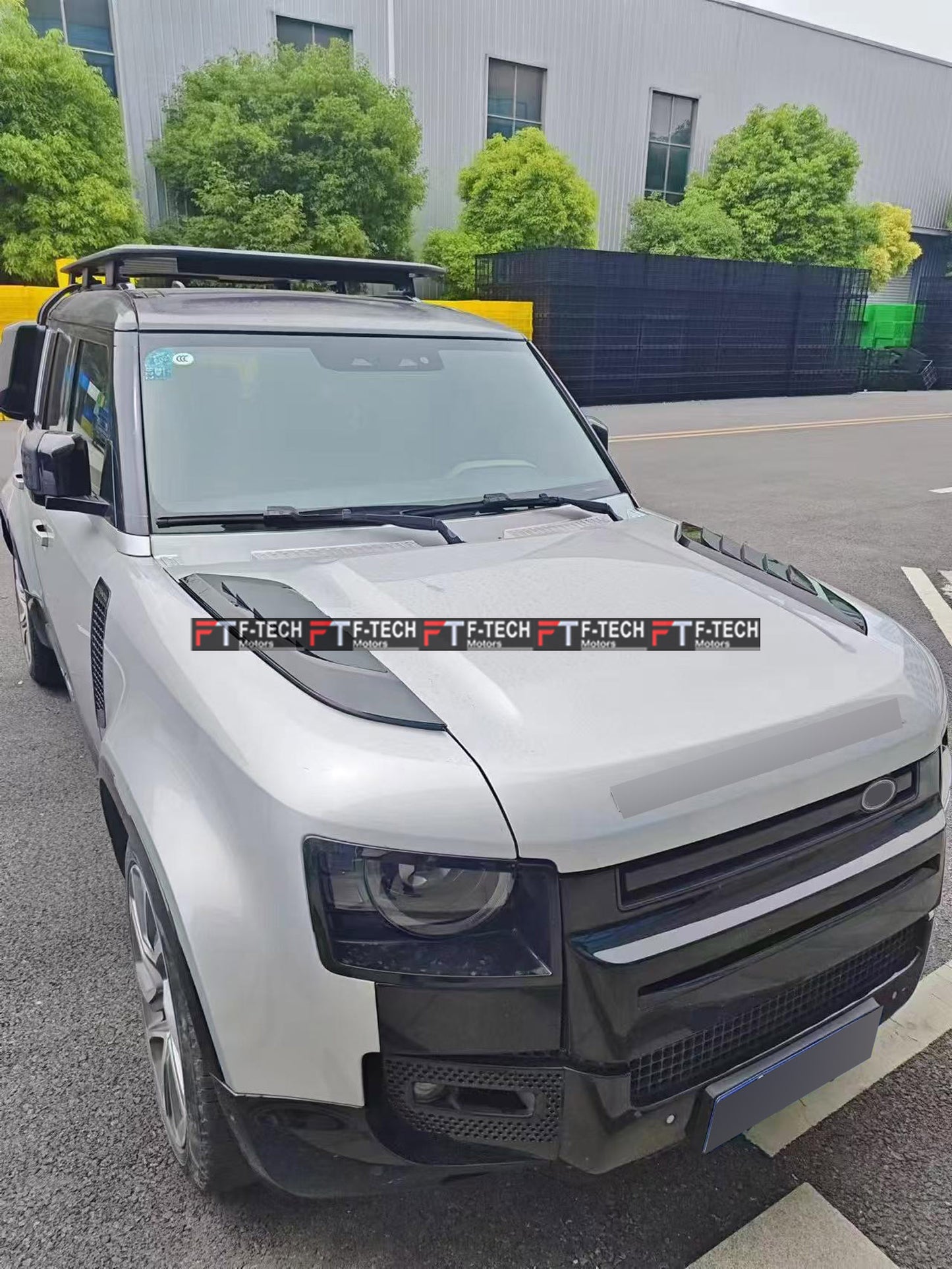 Hood Trim Vents For Land Rover Defender L663 90 110 130 2020+