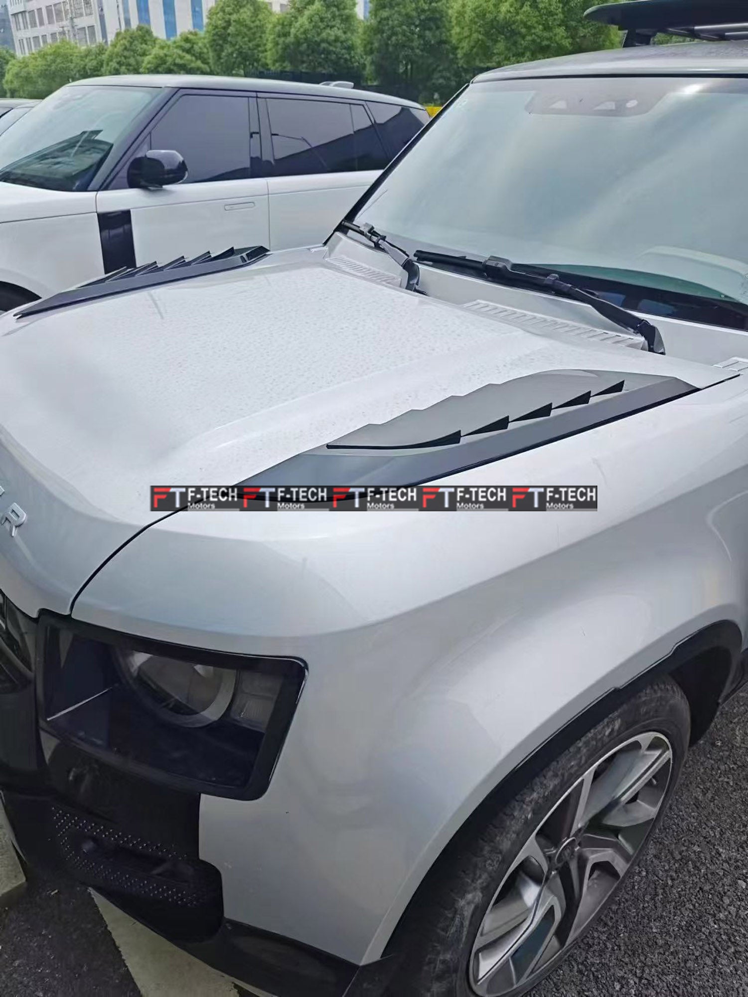 Hood Trim Vents For Land Rover Defender L663 90 110 130 2020+