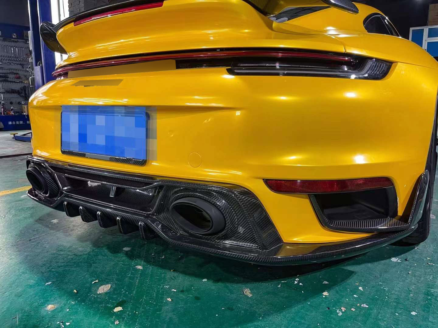 Dry Carbon Fiber Body Kit fits Porsche 911 992 Turbo S 2019-Present techart